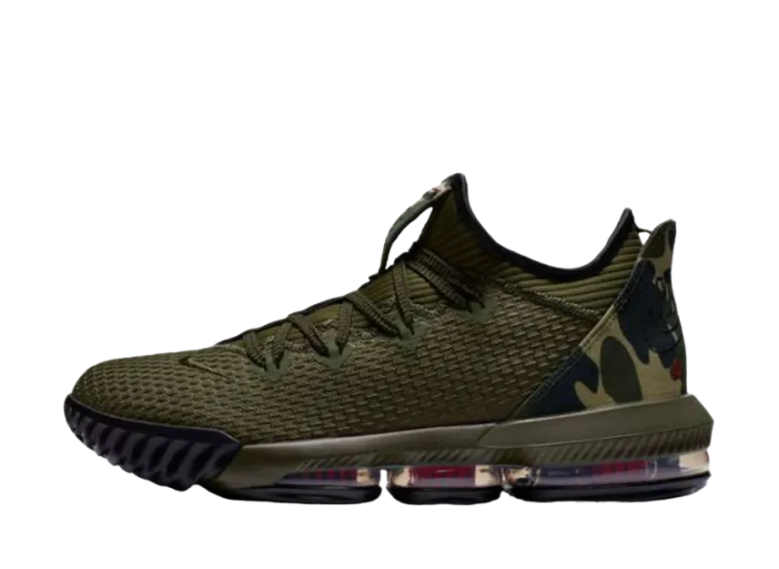 ナイキ レブロン 16 ロー カーゴ "カーキ/ブラック ニュートラル オリーブ"