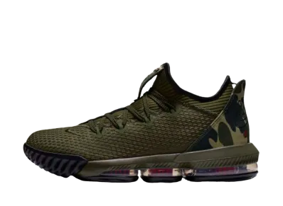 ナイキ レブロン 16 ロー カーゴ "カーキ/ブラック ニュートラル オリーブ"