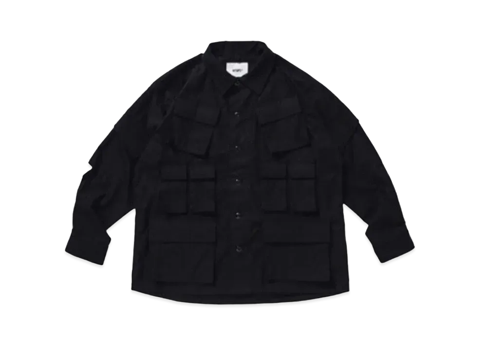 Wtaps 20AW MODULAR / LS / COTTON. RIPSTOP "Black"