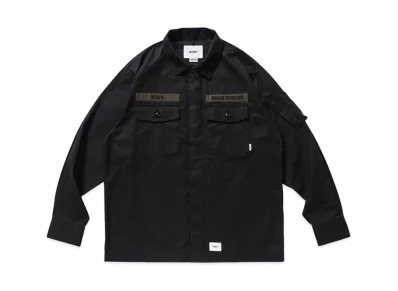 Wtaps Flyers L/S Cotton Weather "Black"