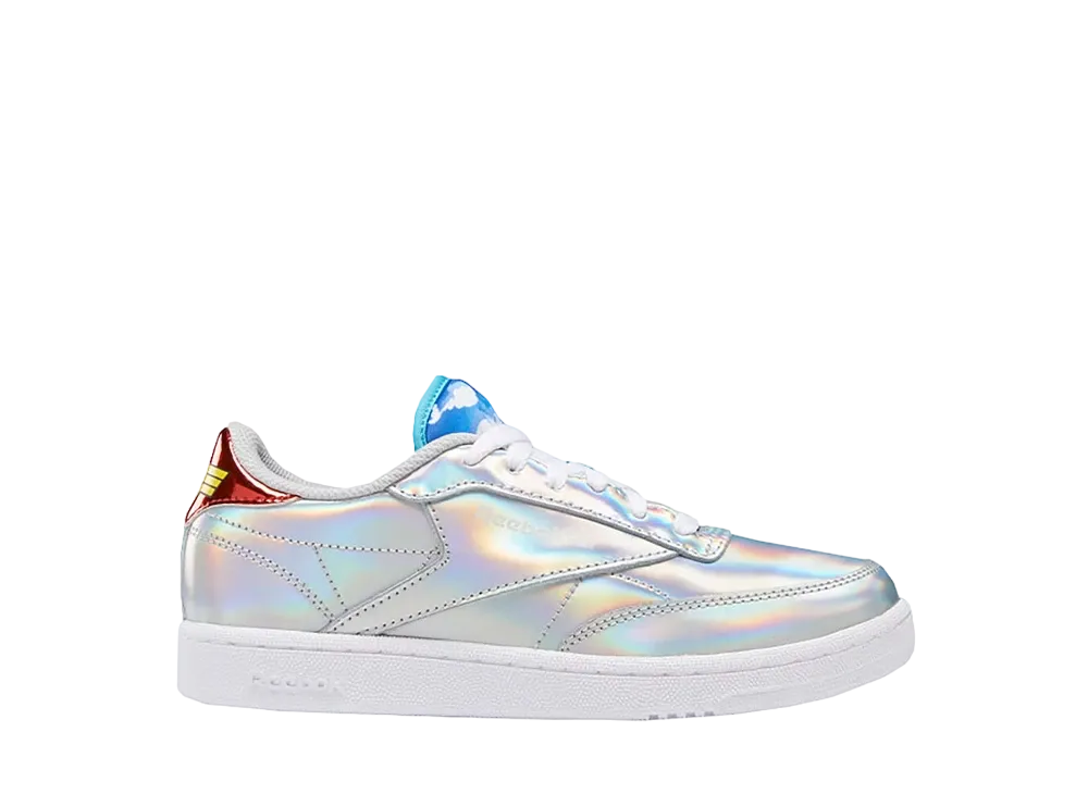 ワンダー ウーマン × リーボック GS クラブC 85 DC "シルバー メタリック"