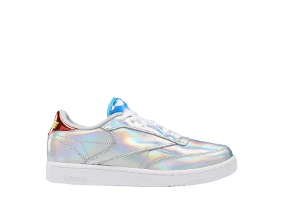 Wonder Woman × Reebok GS Club C 85 DC "Silver Metallic"