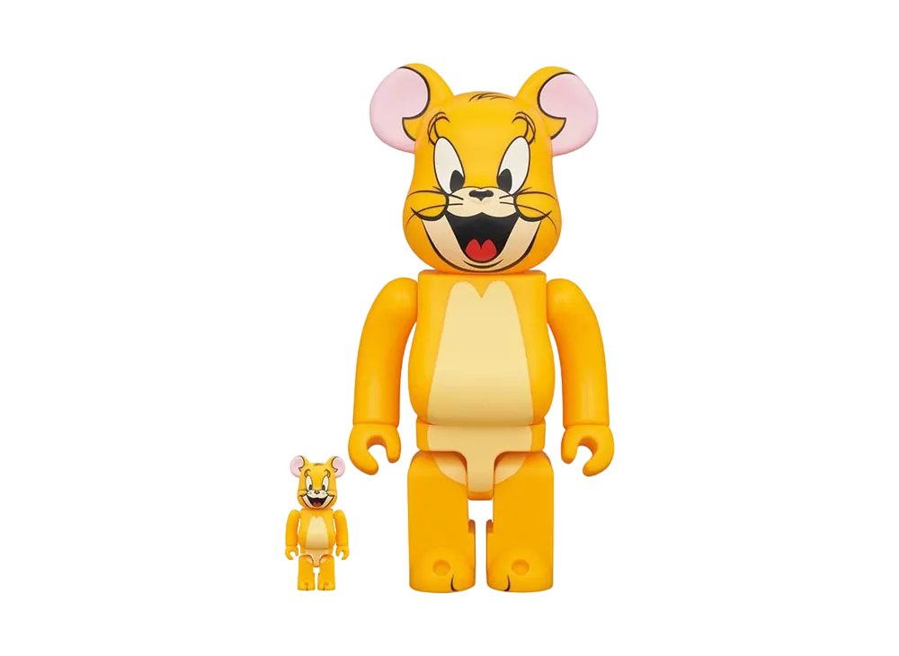 Bearbrick JERRY (Classic Color) 100% & 400% (TOM AND JERRY)