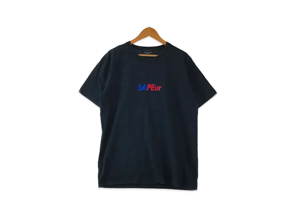 SAPEur A ELEGANTES SAPEur DOTMAN AMERICAN HEAD S/S TEE "Black"