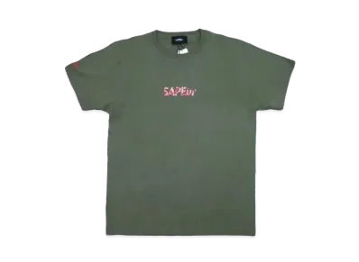 SAPEur 5th Anniv. RED Paisley Head S/S Tshirt "Militaly Green"