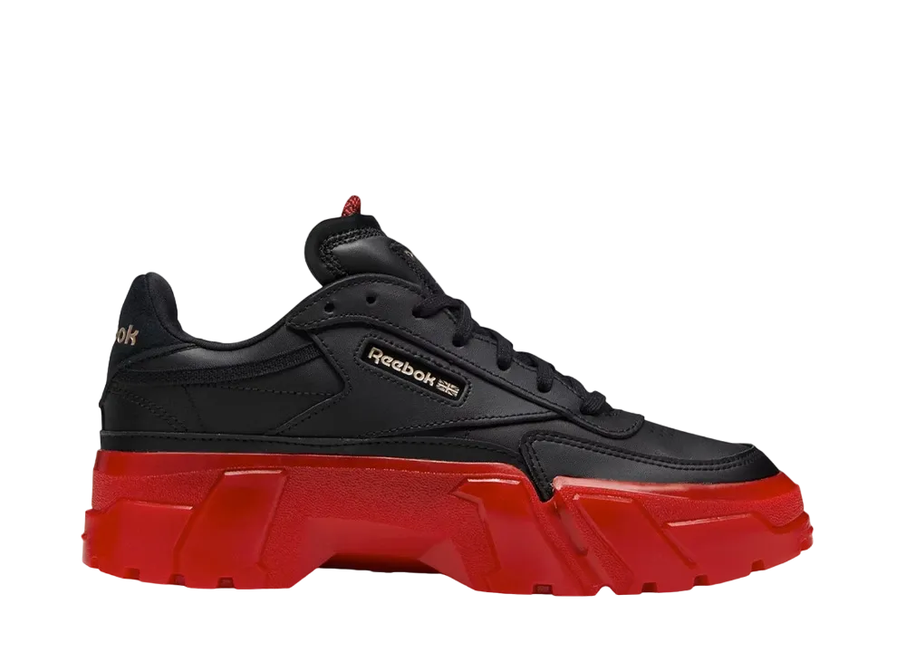 カーディービー × リーボック クラブC "ブラック レッド"