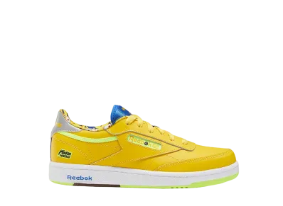 Minions × Reebok GS Club C "Primal Yellow"