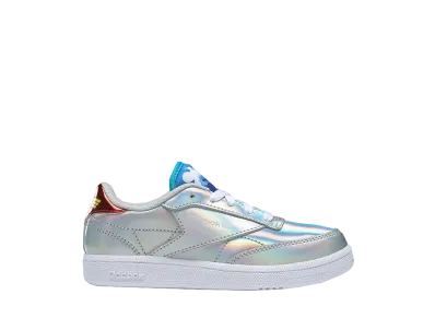 Wonder Woman × Reebok PS Club C 85 DC "Silver Metallic"