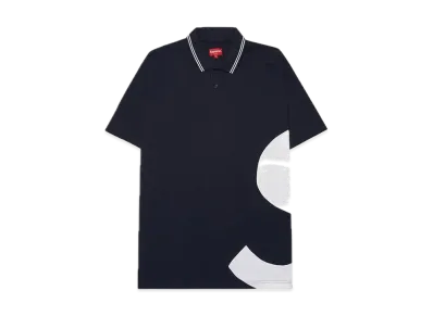 Supreme S Logo Polo "Navy" (19SS)