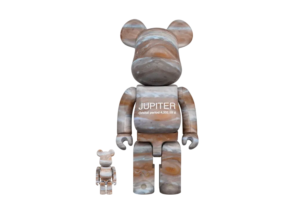 Bearbrick JUPITER 100% & 400%