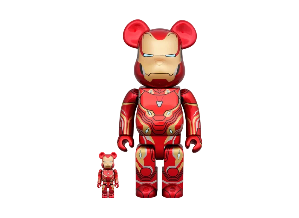Bearbrick IRON MAN MARK 50 100% & 400%