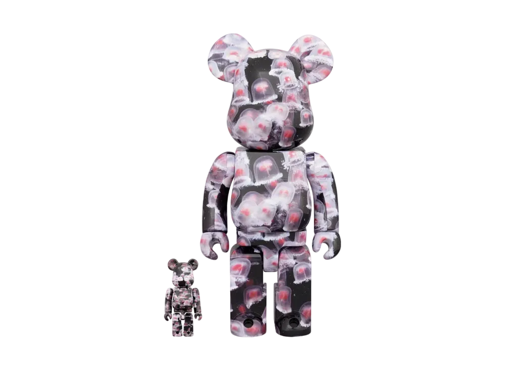 Bearbrick JELLYFISH「BENIKURAGE」100% & 400%