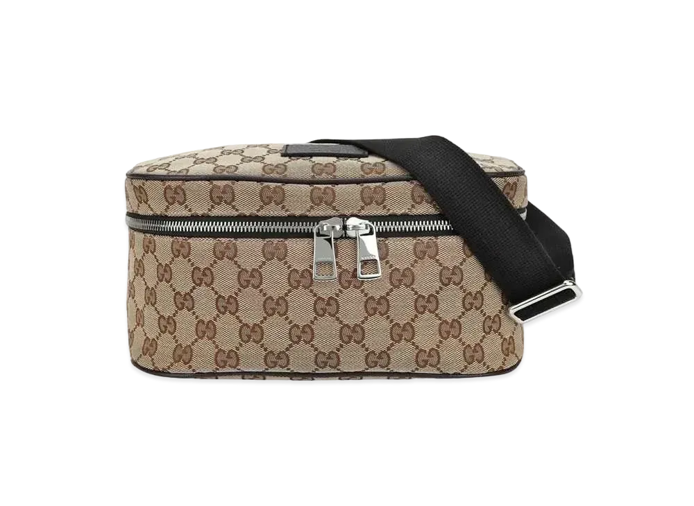 GUCCI GG Canvas Body Bag "Beige"