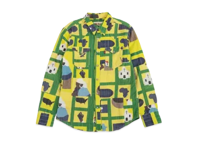 LEVI'S x Denim Tears Quilted Western Button Up "Multi"