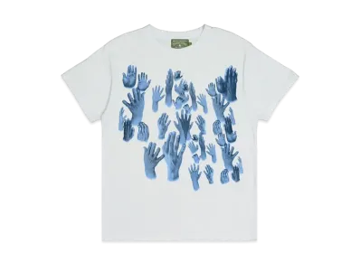 LEVI'S x Denim Tears Indigo Hands Tee "White"