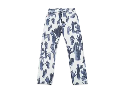 LEVI'S x Denim Tears Indigo Hands Jean "White"