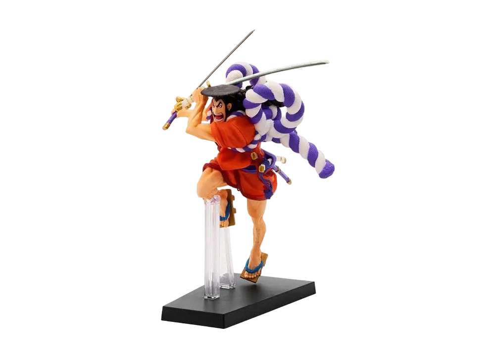 BANDAI "Ichiban Kuji" -One Piece! Kenzan ! Nine Red Scabbard Men ~First Edition~- Last One Prize Kozuki Oden Figure