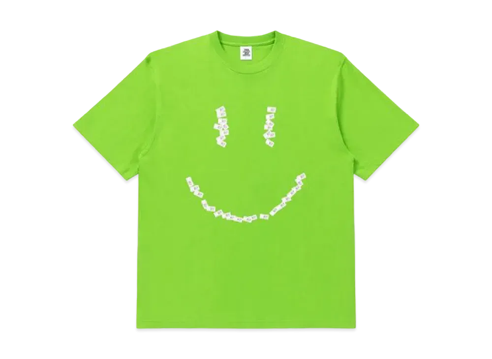 BlackEyePatch Price Label Smile Tee "Green"