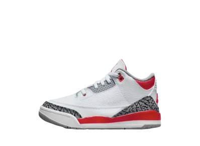 Nike PS Air Jordan 3 Retro "Fire Red"