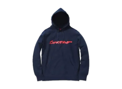 Supreme Futura Logo Pullover Hoodie "Navy"