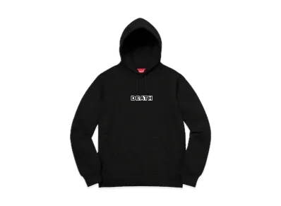Supreme Gilbert & George DEATH Hooded Sweatshirt "Black"