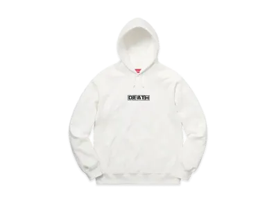 Supreme Gilbert & George DEATH Hooded Sweatshirt "White"