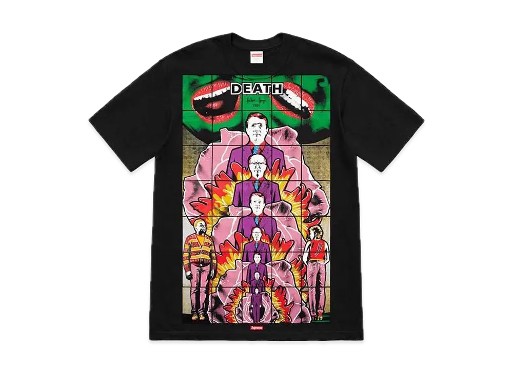 Supreme Gilbert & George DEATH Tee "Black"