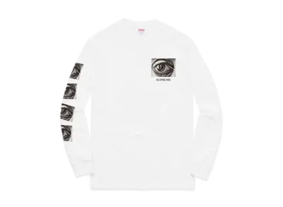 Supreme MC Escher Eye LS Tee "White"