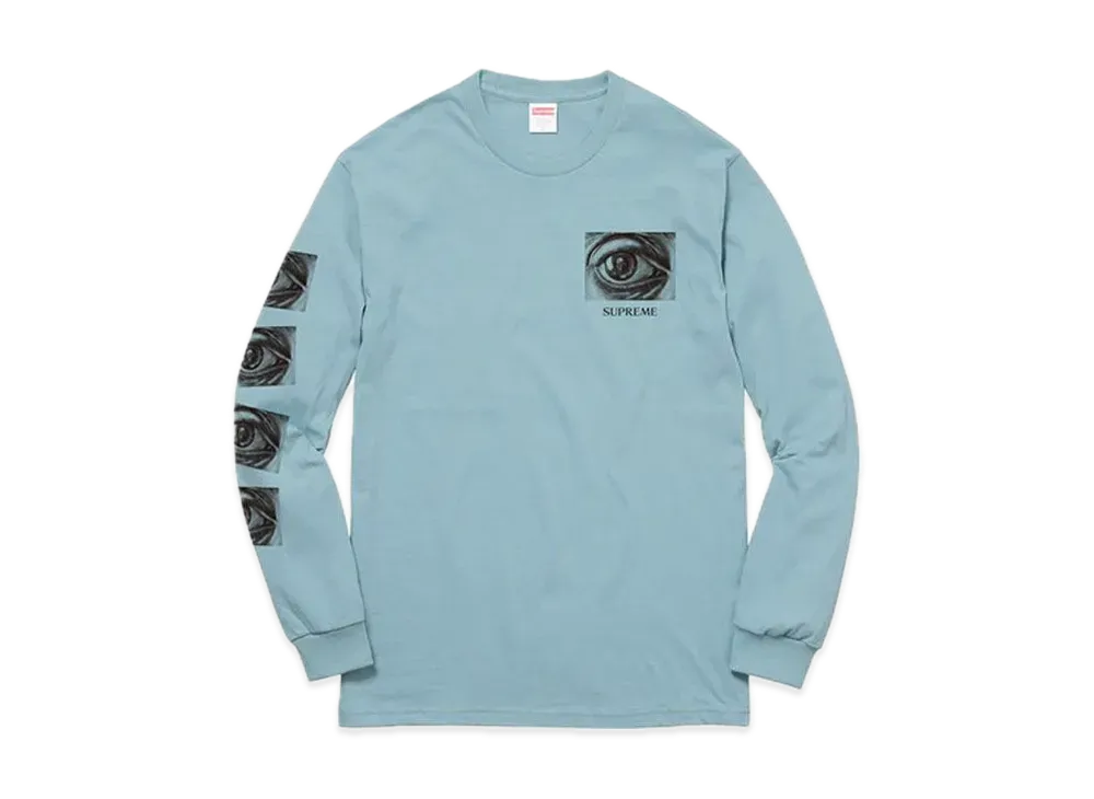 Supreme MC Escher Eye LS Tee "Slate"