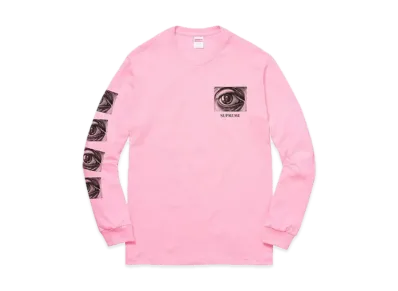 Supreme MC Escher Eye LS Tee "Pink"