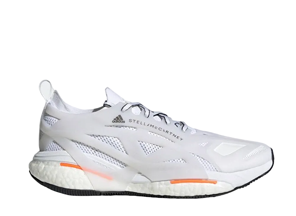 Stella McCartney × adidas Solarglide "Footwear White/Signal Orange"