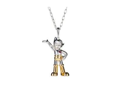 AMBUSH × ASTRO BOY NECKLACE "Silver Gold"