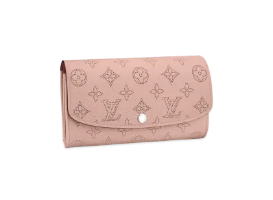 Louis Vuitton Iris Wallet Mahina Leather "Magnolia"