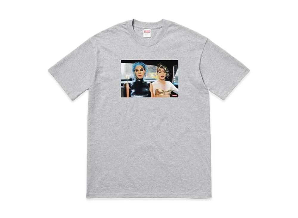 Supreme Nan Goldin Misty and Jimmy Paulette Tee "Heather Grey"