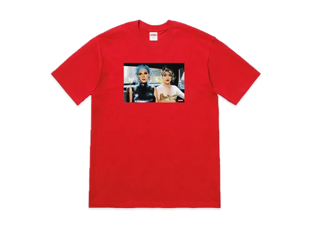 Supreme Nan Goldin Misty and Jimmy Paulette Tee "Red"