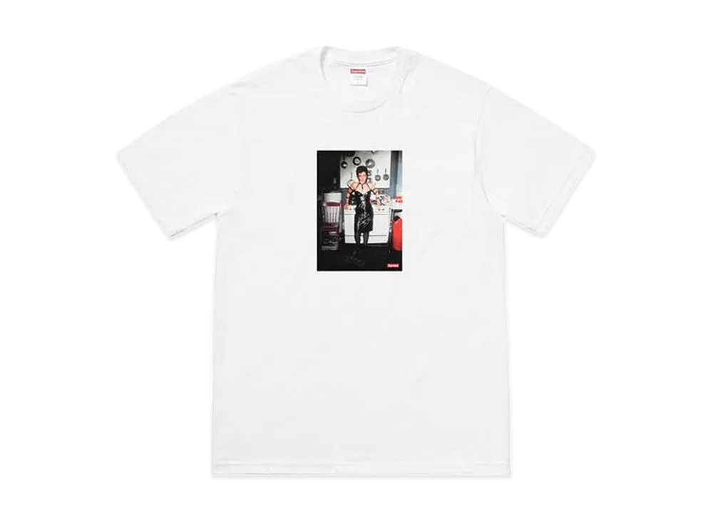 Supreme Nan Goldin Nan as a dominatrix Tee "White"