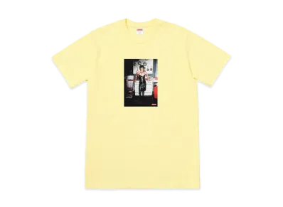 Supreme Nan Goldin Nan as a dominatrix Tee "Pale Yellow"