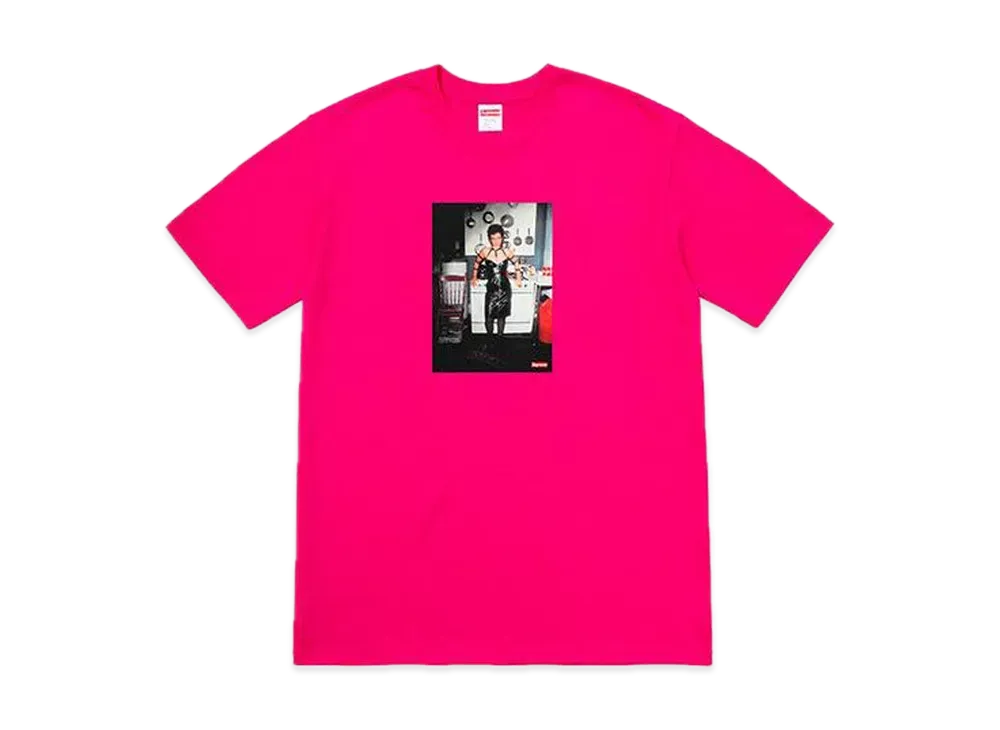 Supreme Nan Goldin Nan as a dominatrix Tee "Hot Pink"