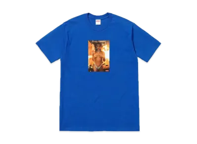 Supreme Nan Goldin Kim in Rhinestone Tee "Royal"