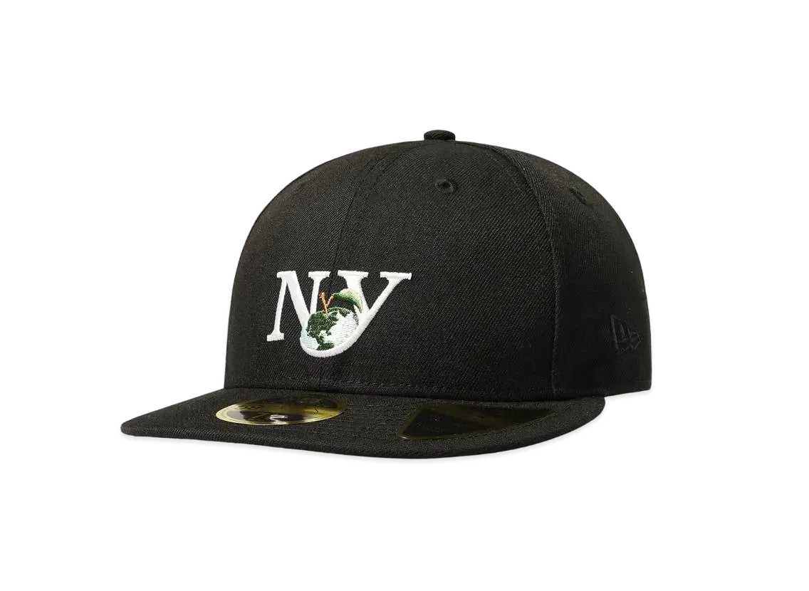 キス x ニューエラ ニューヨーク トゥ ザ ワールド ロー プロフィール "ブラック"