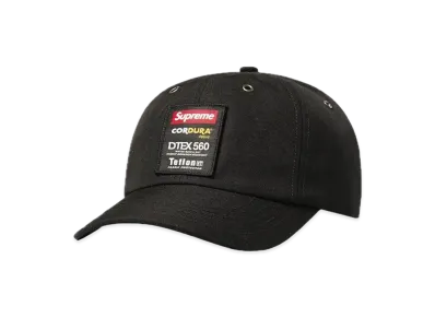 Supreme Cordura® Teflon Label 6-Panel "Black"