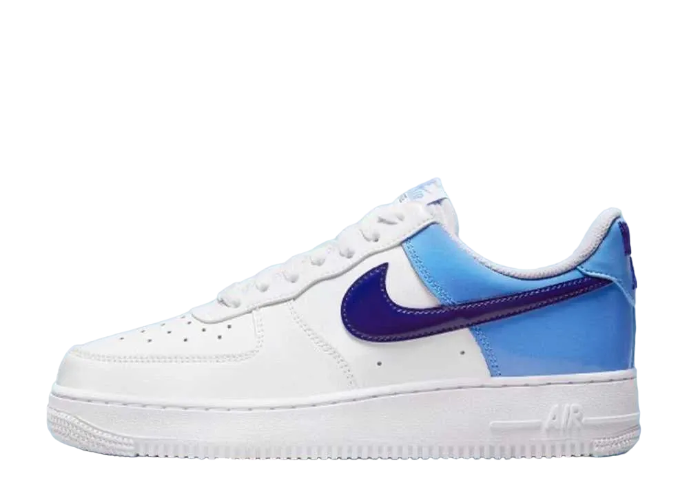 Nike Women's Air Force 1 '07 Essential Low "Blue Patent"