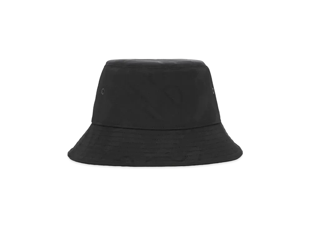 BURBERRY Monogram Jacquard Bucket Hat ”Charcoal”