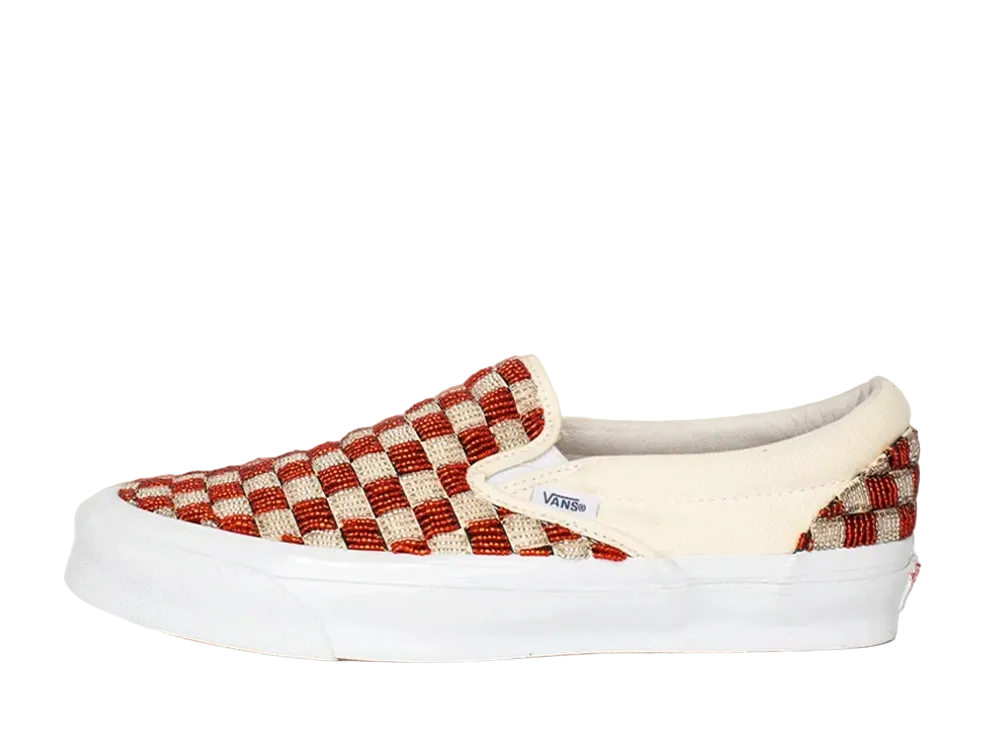 ワン ブロック ダウン × バンズ クラシック スリッポン LX "ボン ファイヤー"