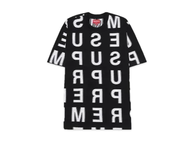 Supreme Intarsia S/S Top "Black"