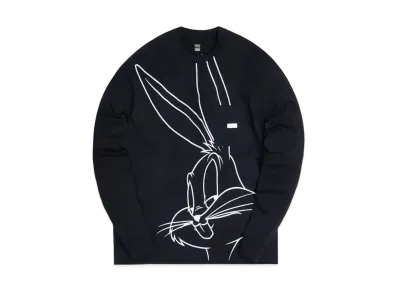 Kith x Looney Tunes Bugs LS Pocket Quinn Tee "Black"