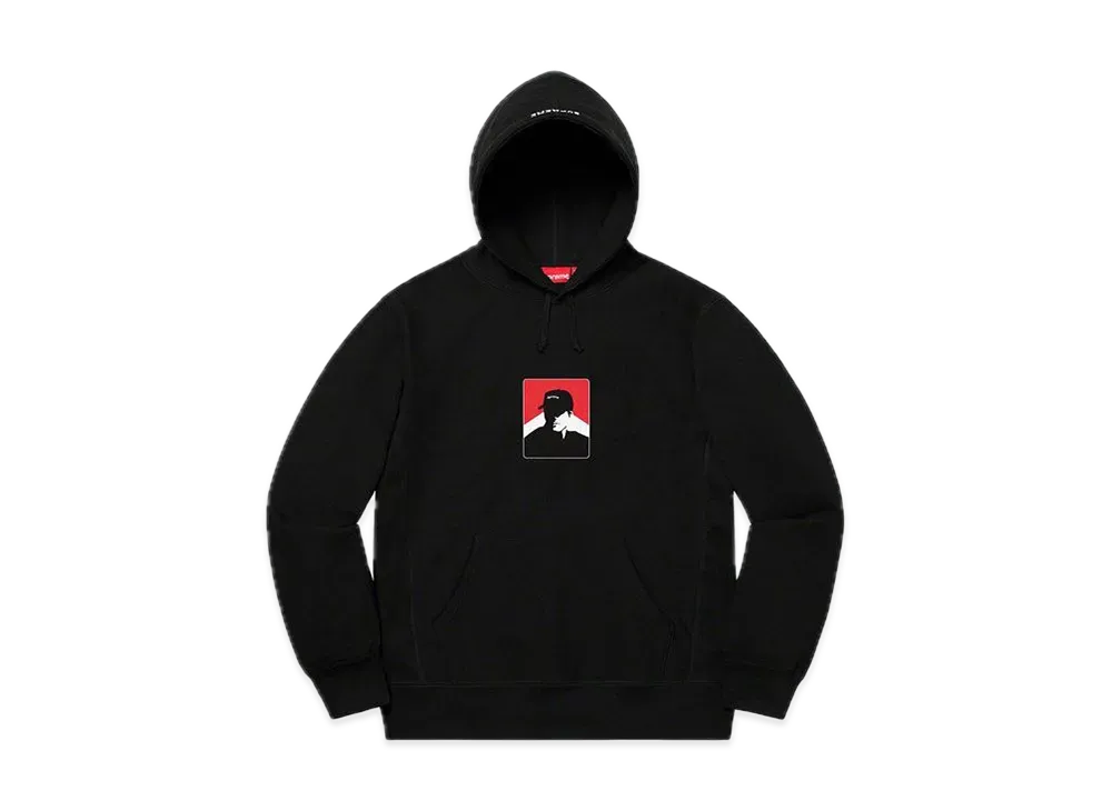 Supreme Portrait Hooded Sweatshirt "Black"