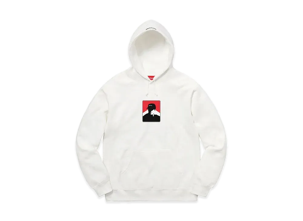 Supreme Portrait Hooded Sweatshirt "White"