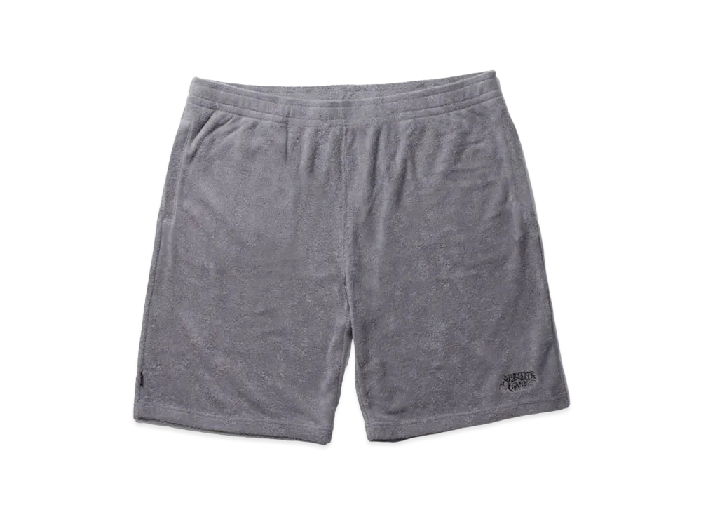 APHRODITEGANG CLASSIC LOGO PILE SHORTS "Grey"