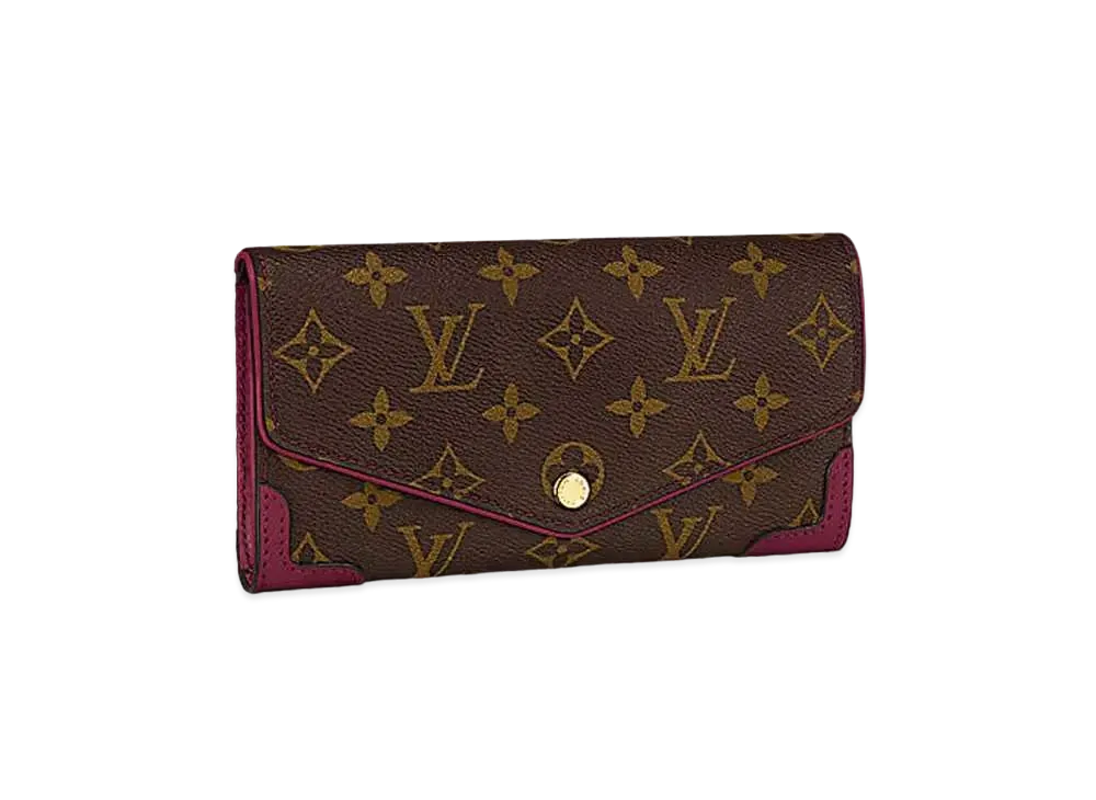 Louis Vuitton Sarah Wallet Retiro Monogram "Aurore"